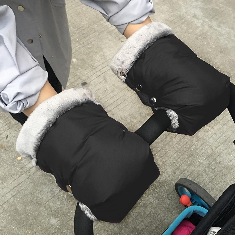 Stroller Gloves Warm Winter Mittens